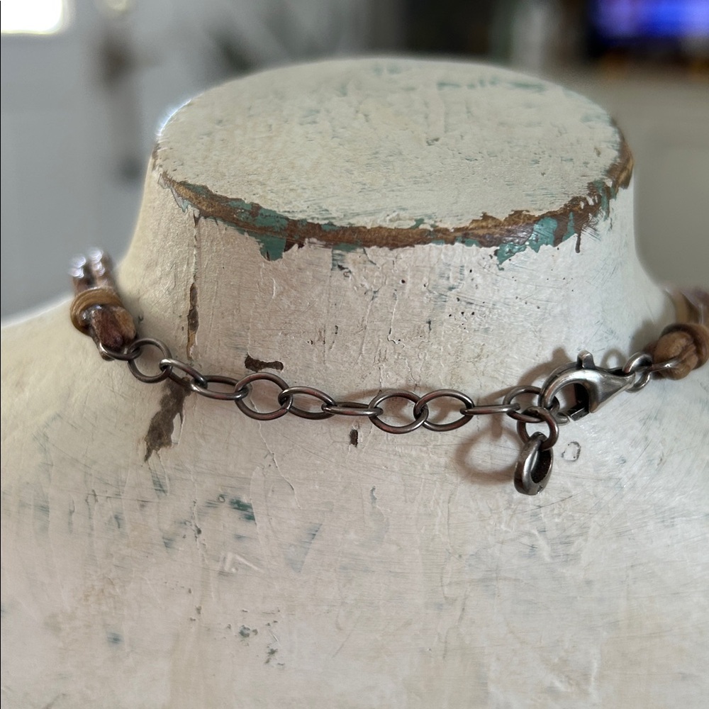 Silpada - Turquoise and Brown Pendant Necklace  absolutely Gorgeous! 🥰 - Picture 4 of 11